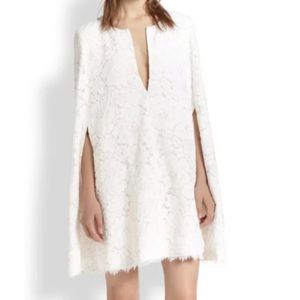 BCBG Max Azria Brynna Lace Cape Dress Size S